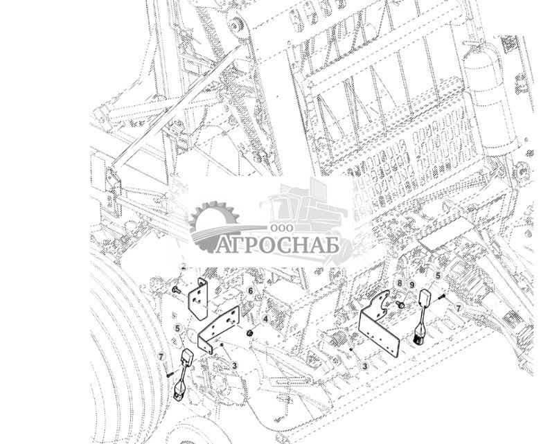 Система выдачи предупреждений о пробуксовке муфт скольжения, без предварительного измельчителя - ST899224 11.jpg